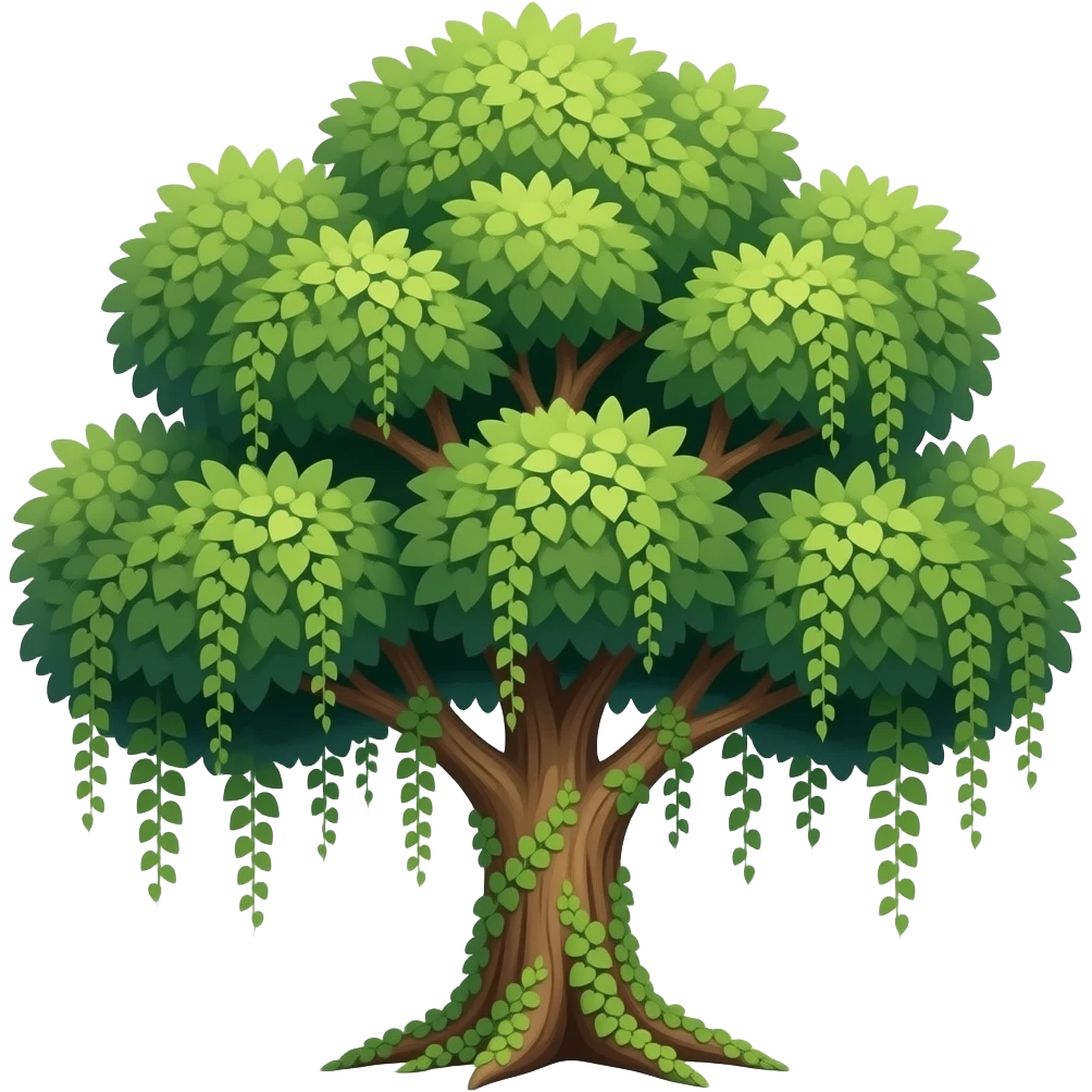 Vine Tree emoji