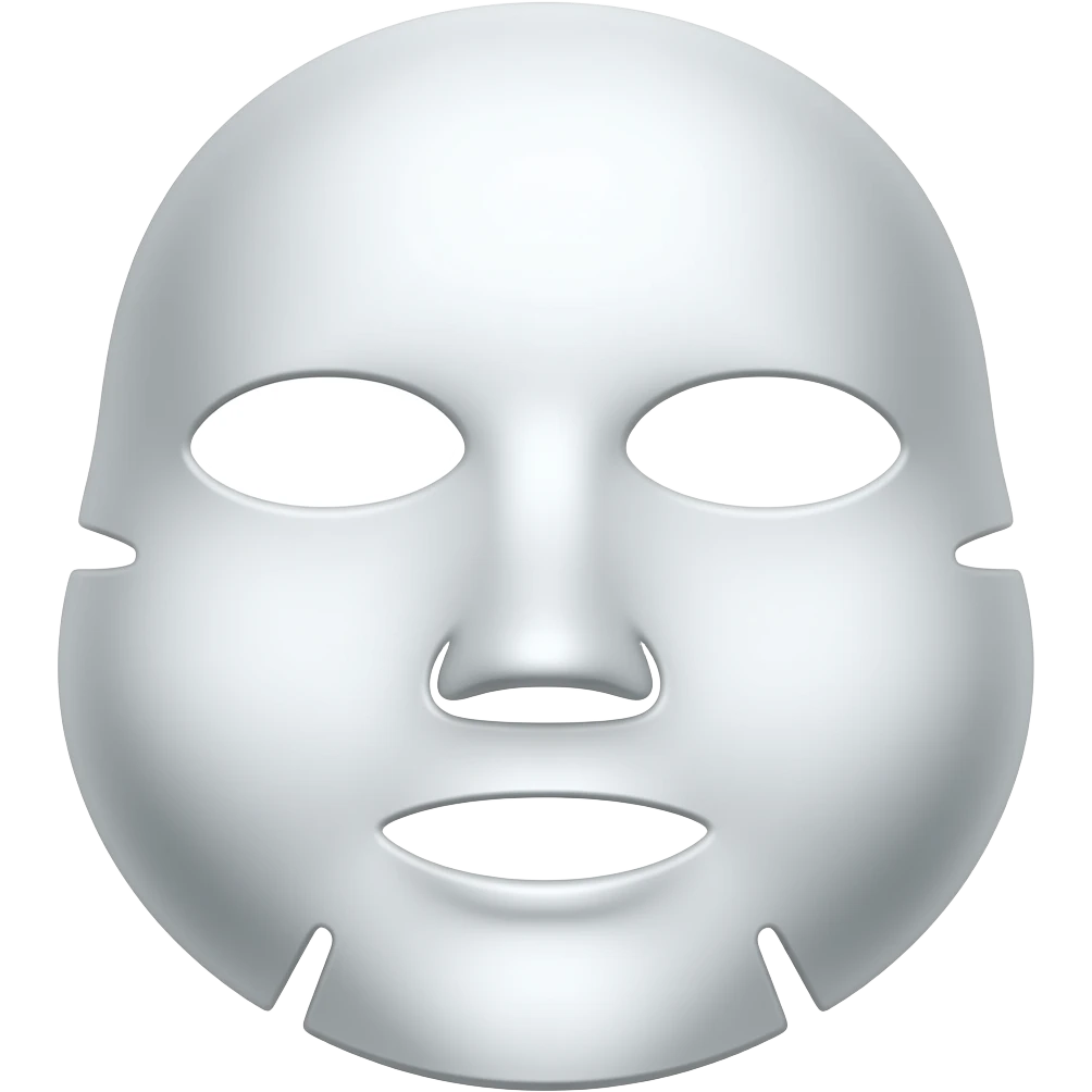 beauty mask emoji
