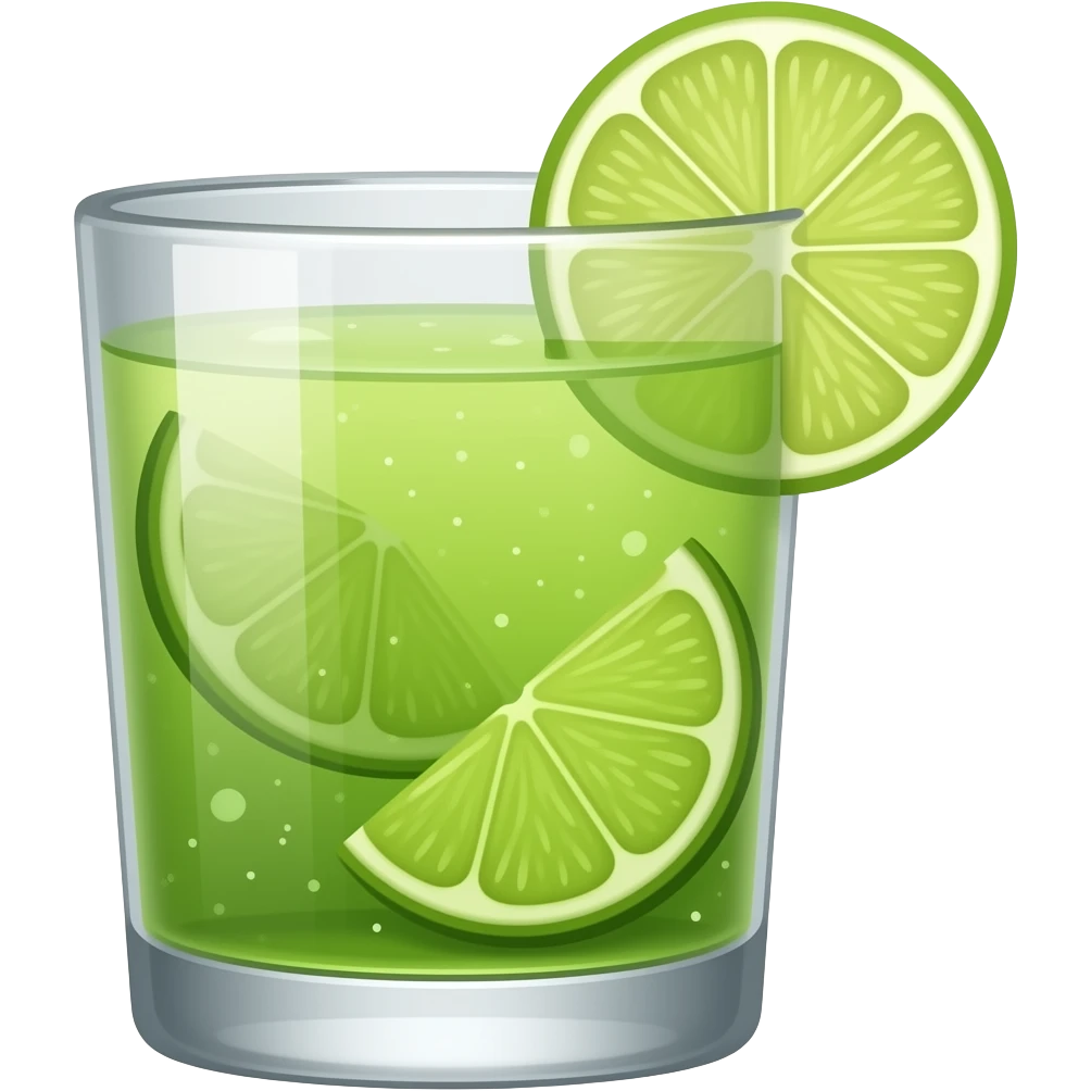 lime sparkling emoji
