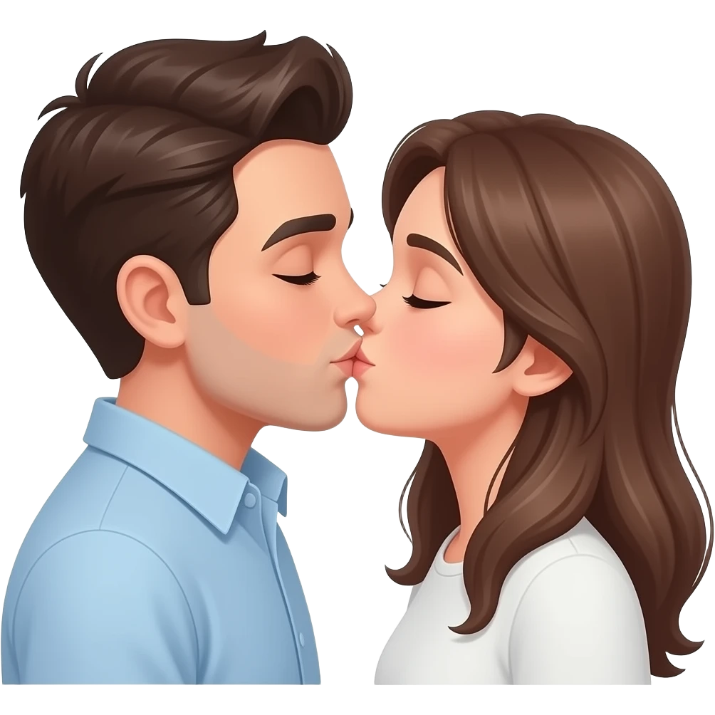 some kiisses emoji