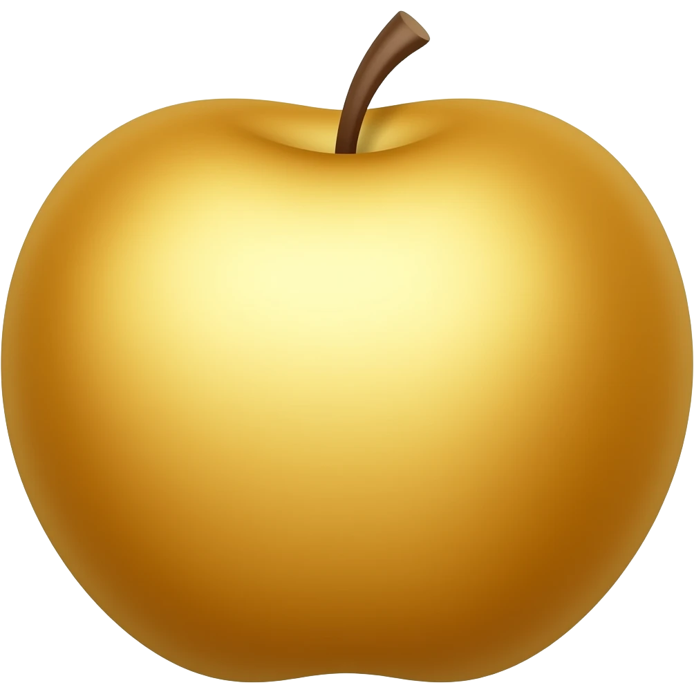 golden apple emoji