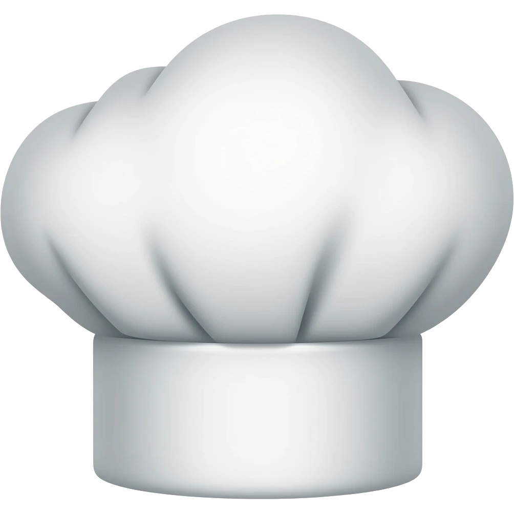 Only chef hat emoji