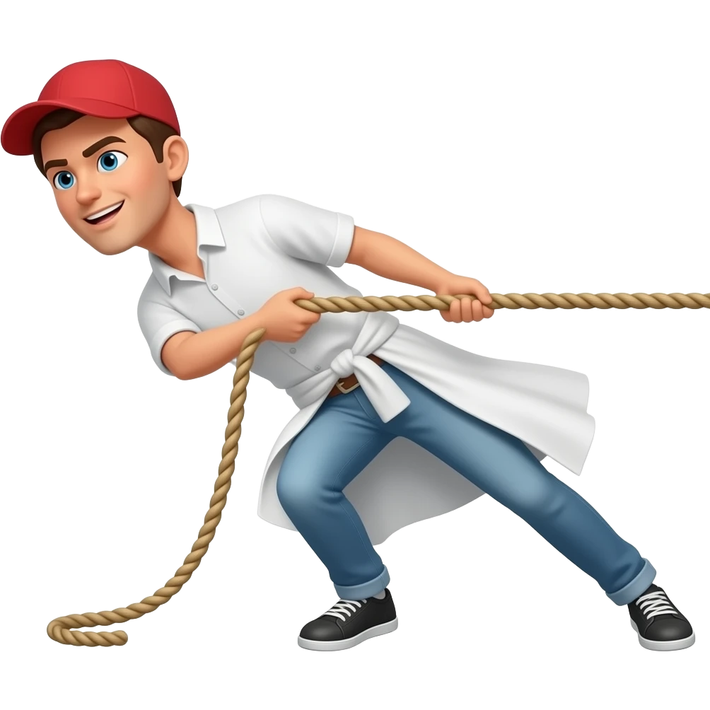 شد الحبل بقوه emoji