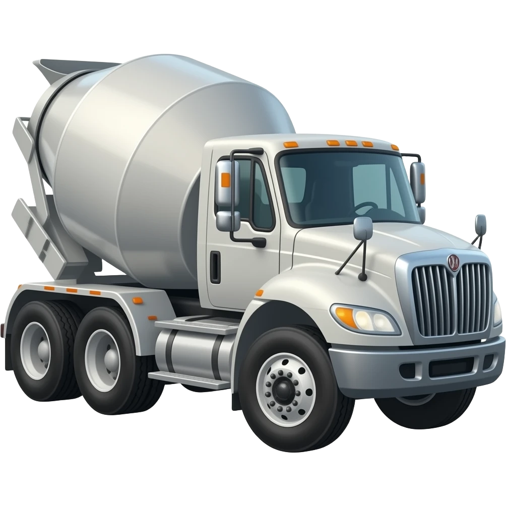 cement truck emoji