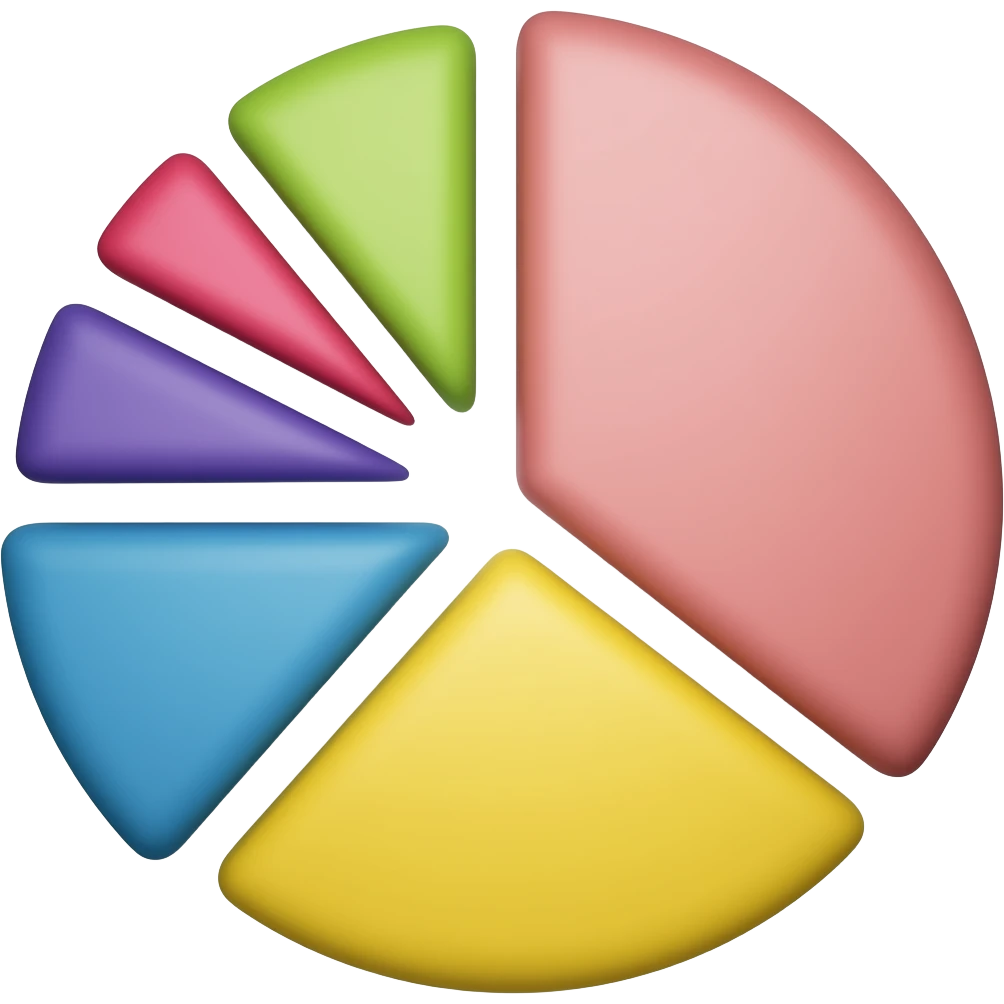 Pie chart emoji