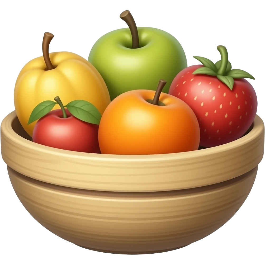 Fruit bowl emoji