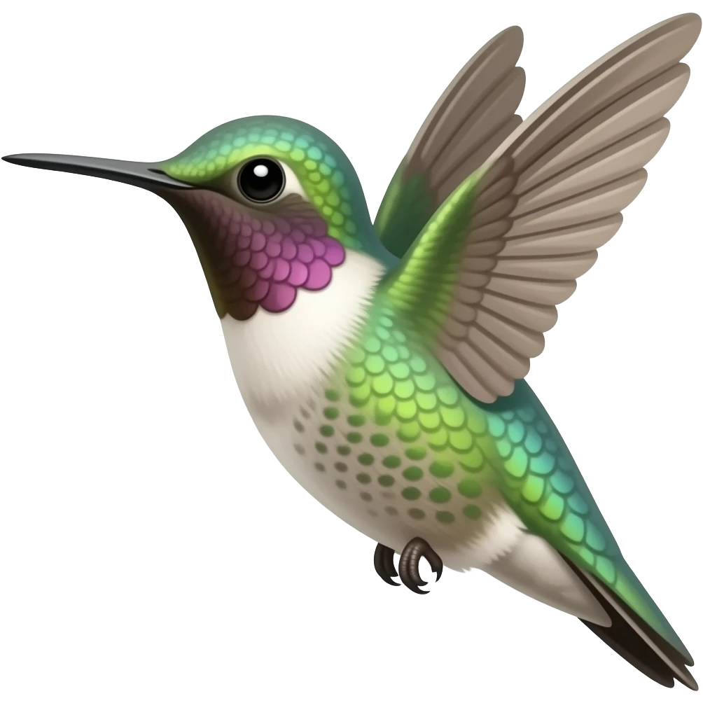 Humming bird emoji