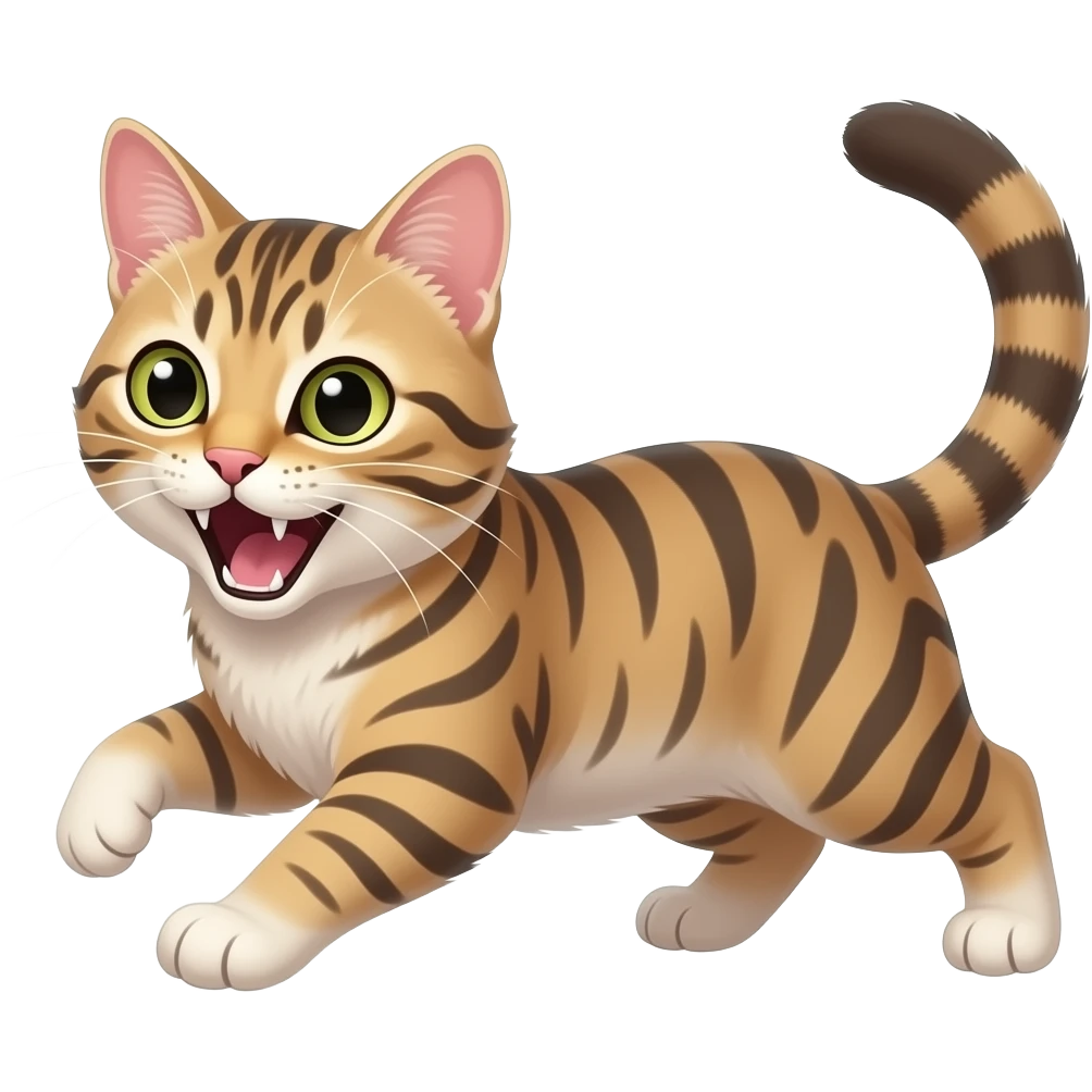cat attack emoji
