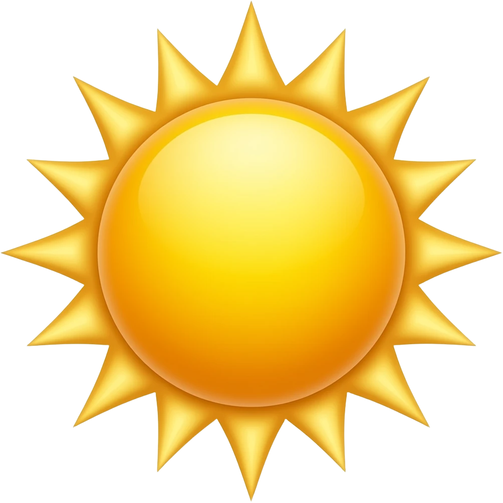 sun emoji