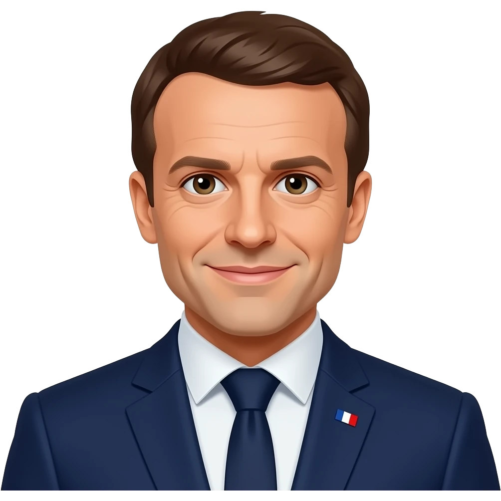 emmanuel macron emoji