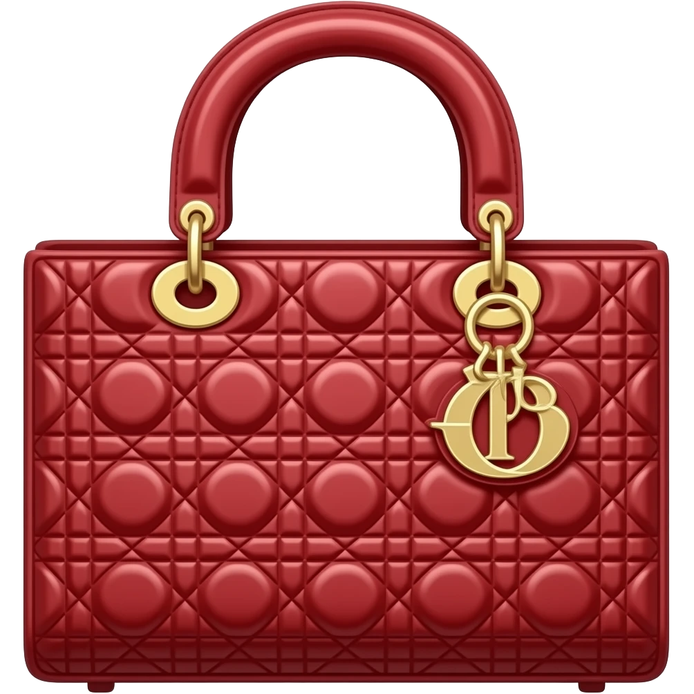red dior bag emoji