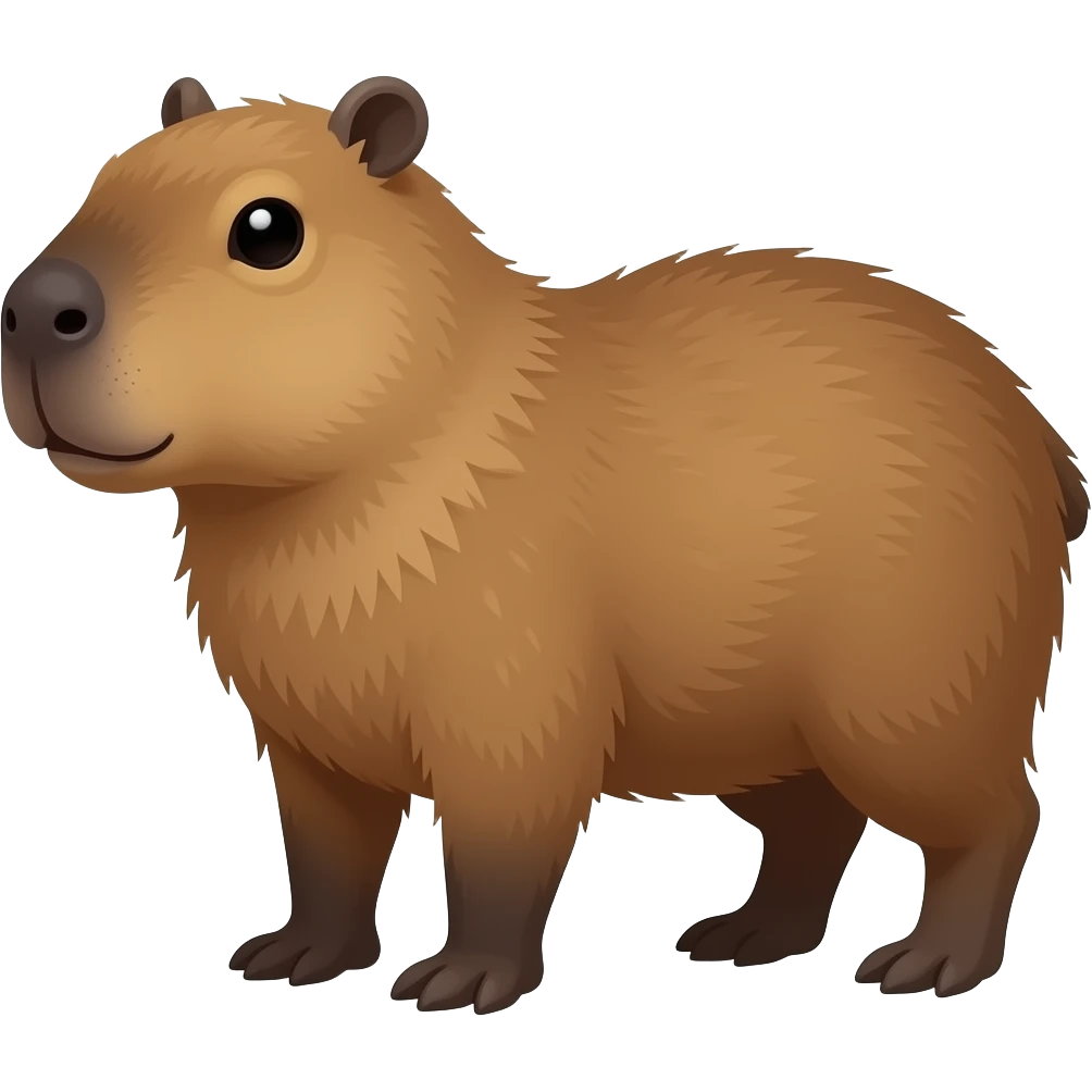 Capybara emoji