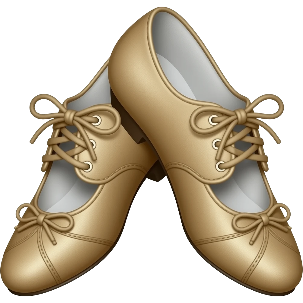 Emoji of irish dance shoes emoji