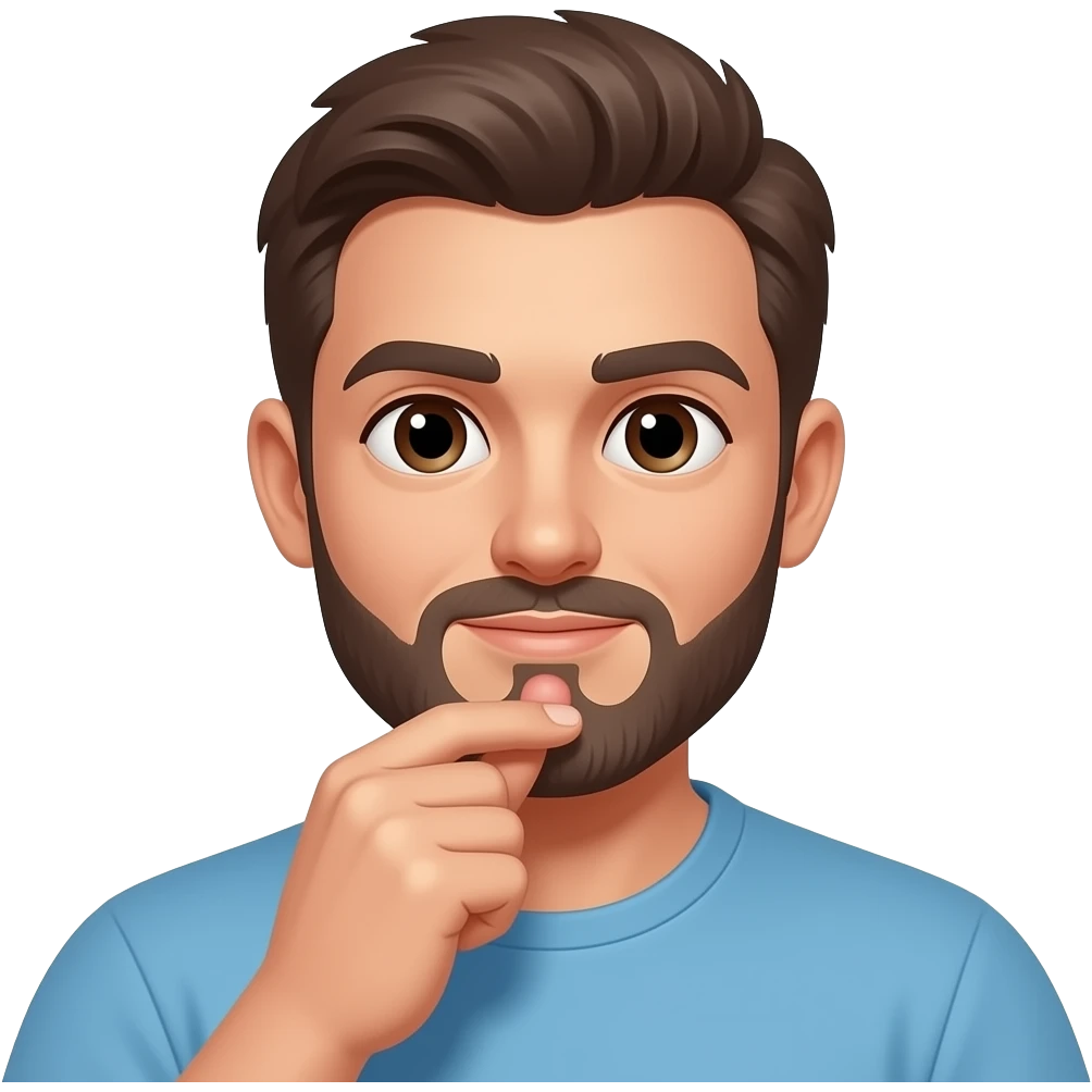 A guy holding his erection emoji