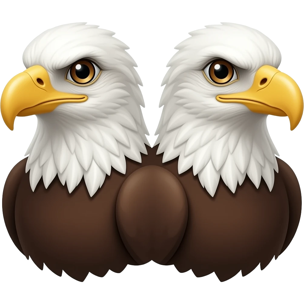 Смайлик двух главый орел emoji