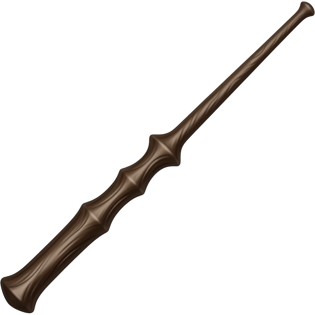 a harry potter wand emoji