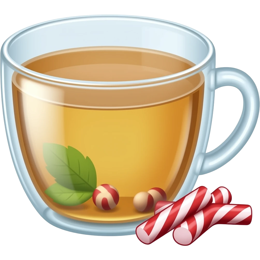 peppermint tea emoji