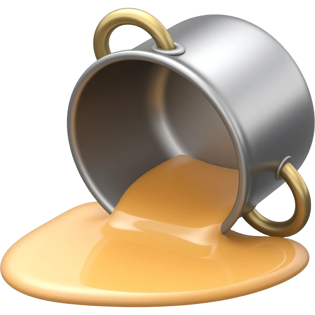 spill a pot emoji