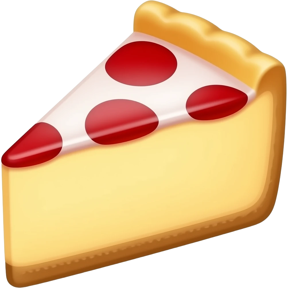 Cheesecake emoji