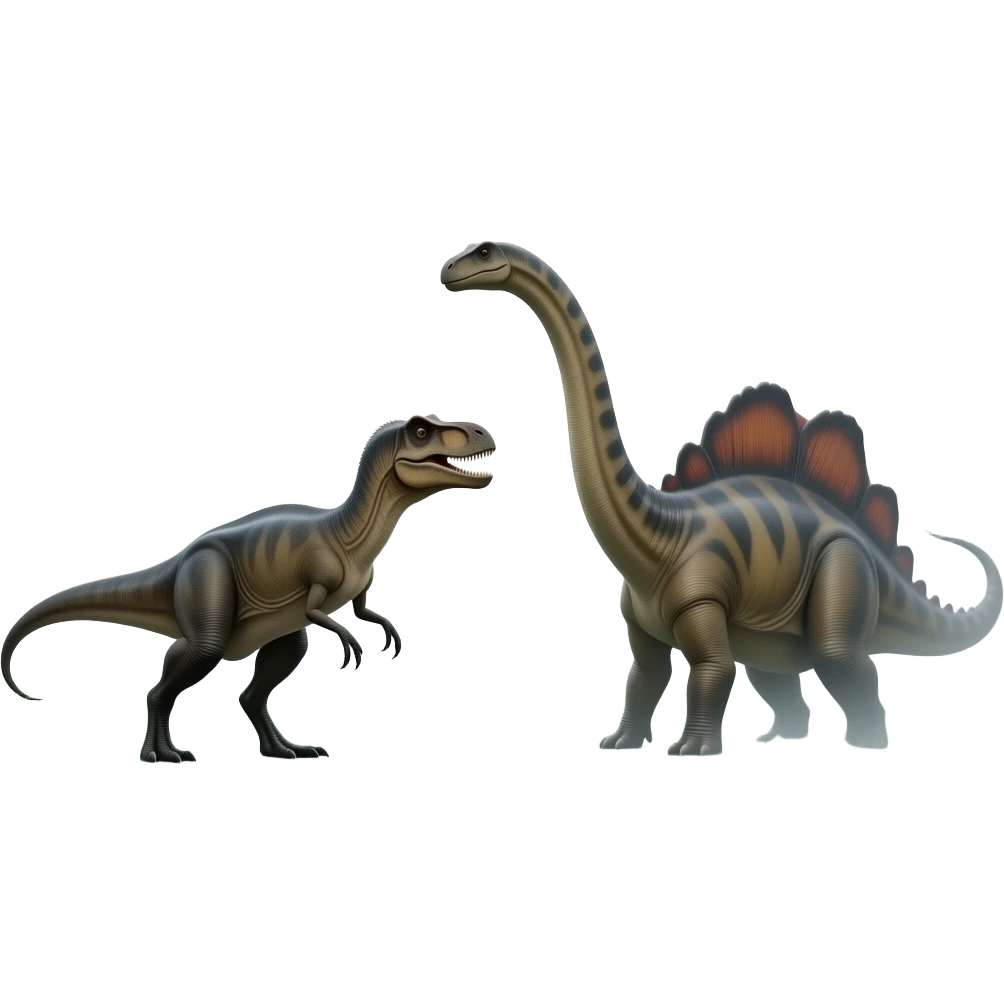Baryonyx vs iguanodon battle emoji