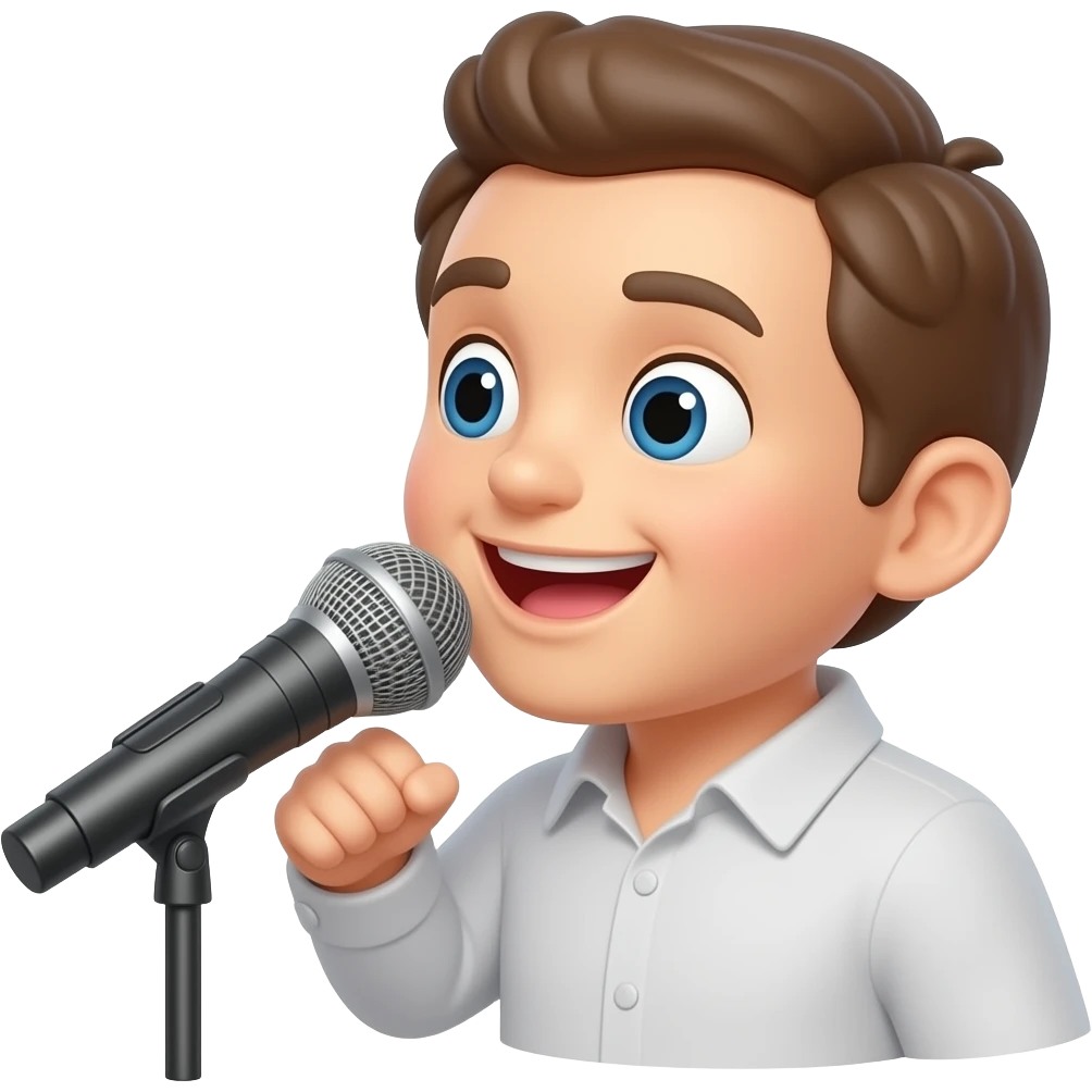 Singing  Training emoji
