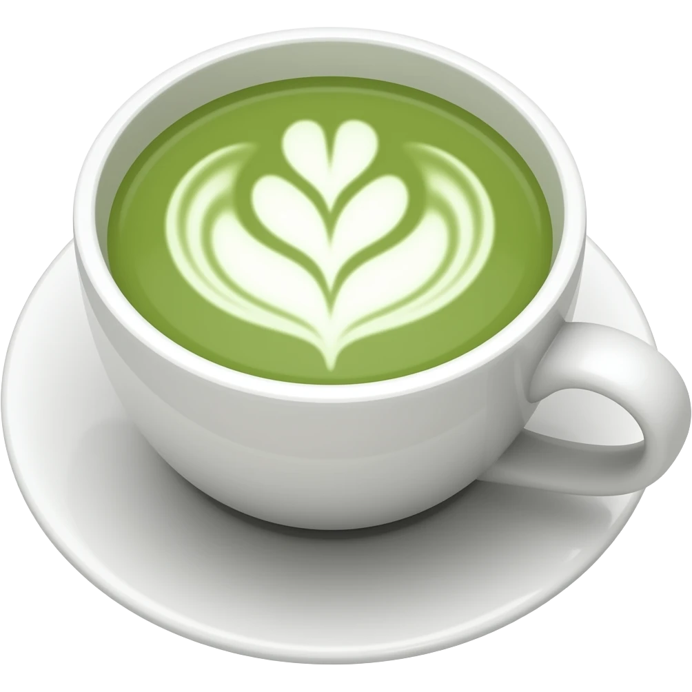 matcha latte emoji