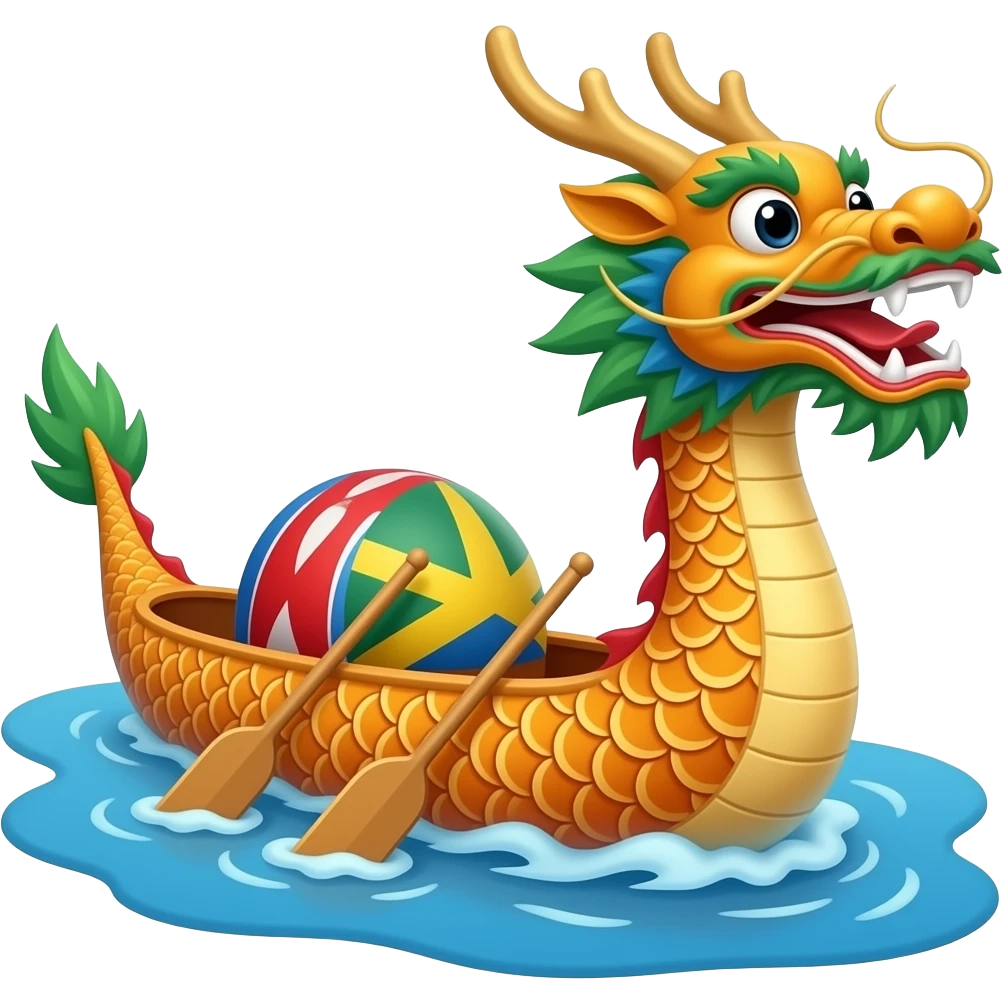 Trinidad and Tobago Dragon Boat emoji