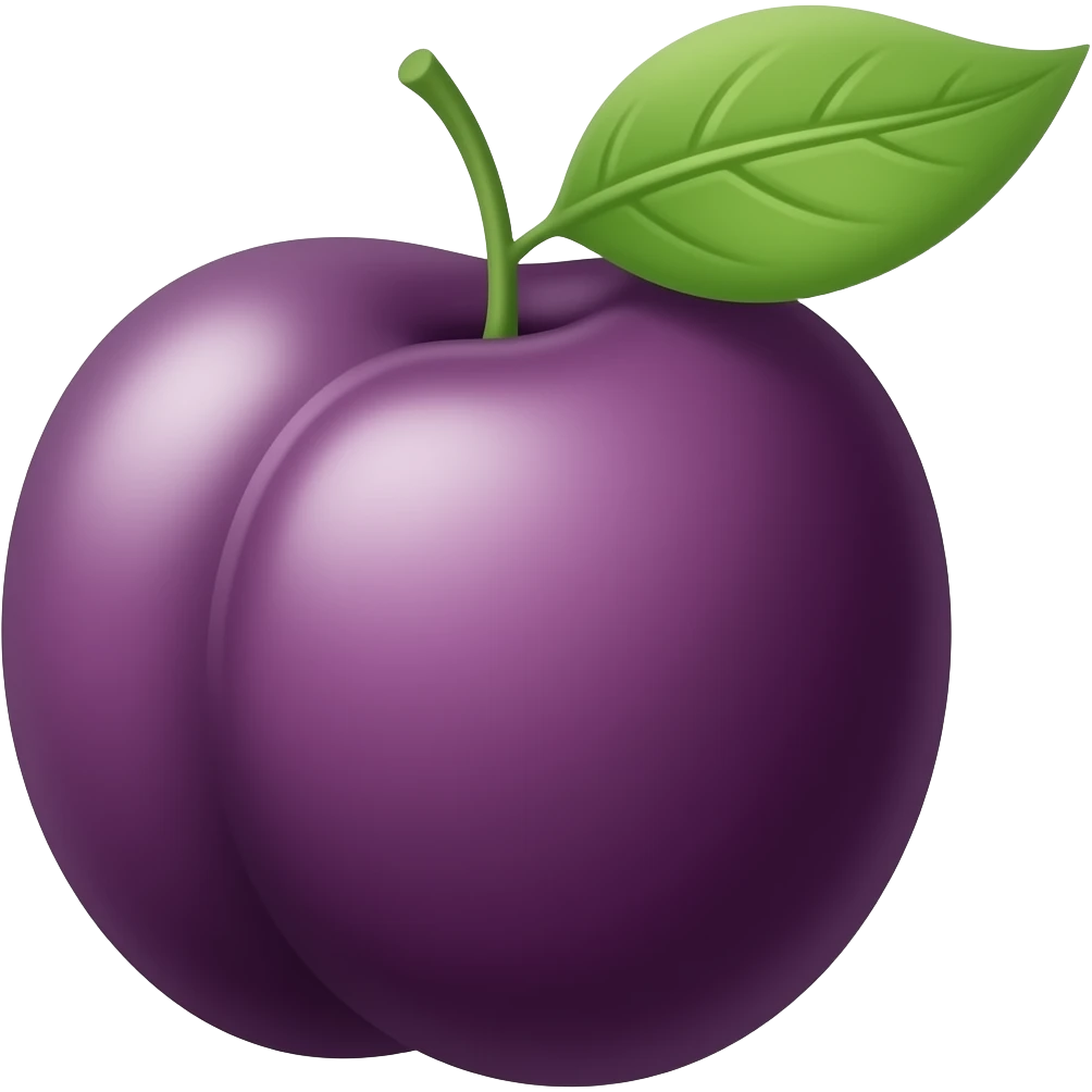 plum emoji