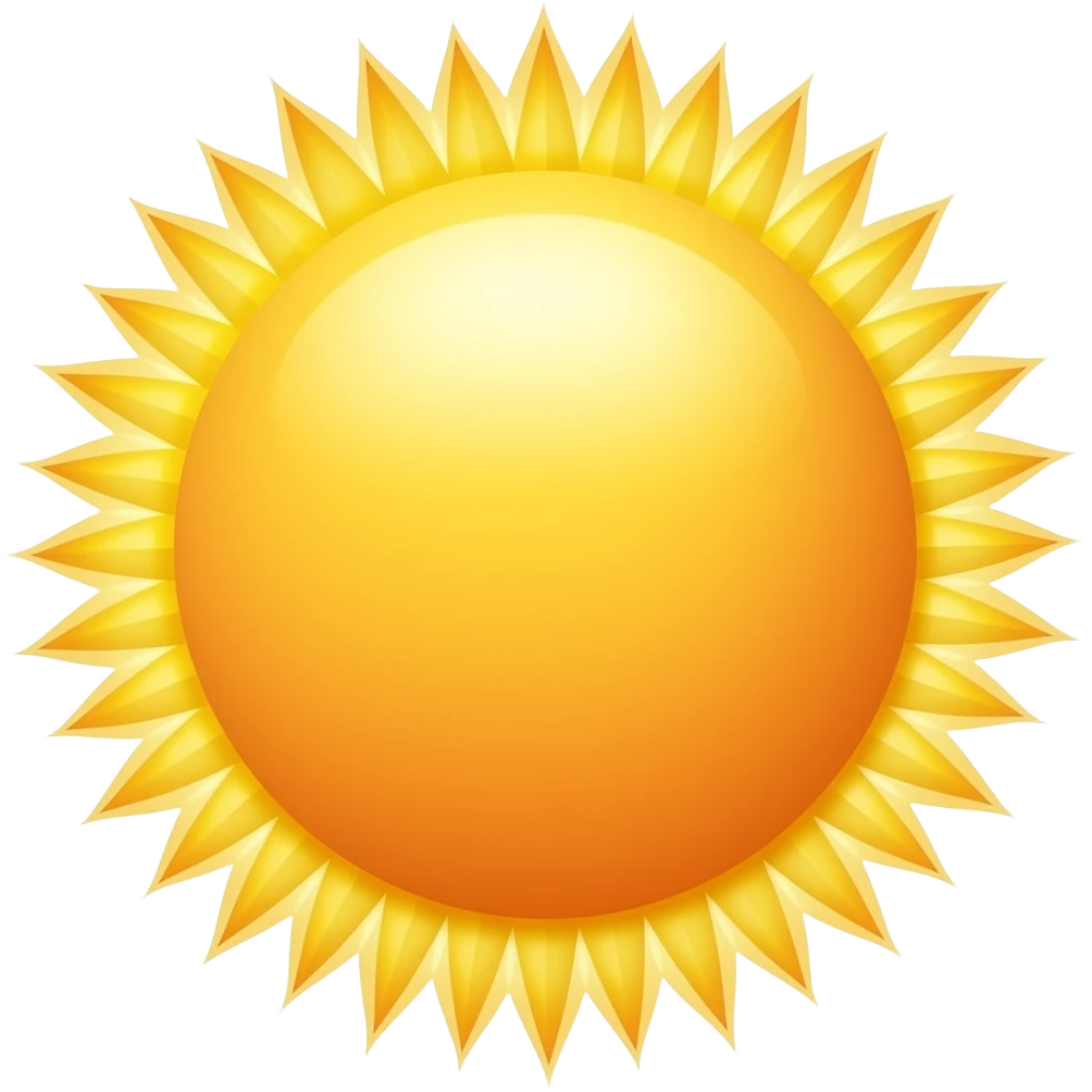 شمس emoji
