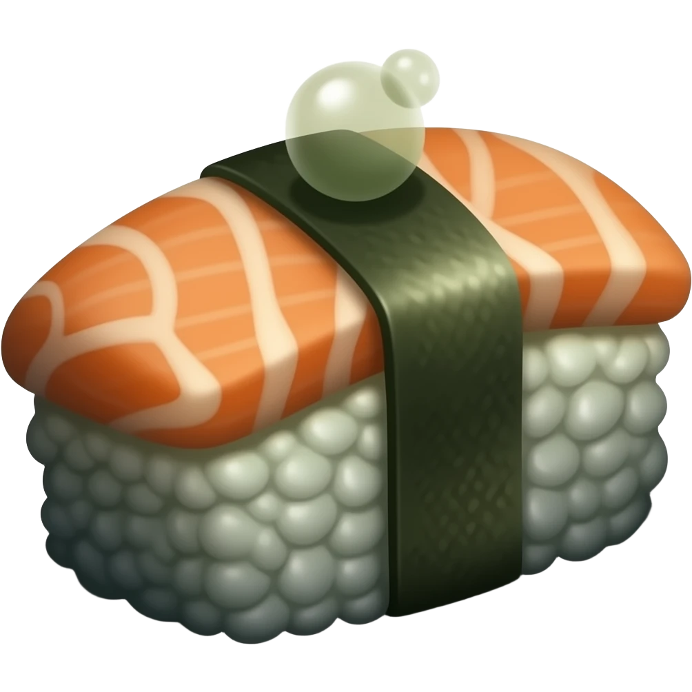 Sea Bream Sushi emoji
