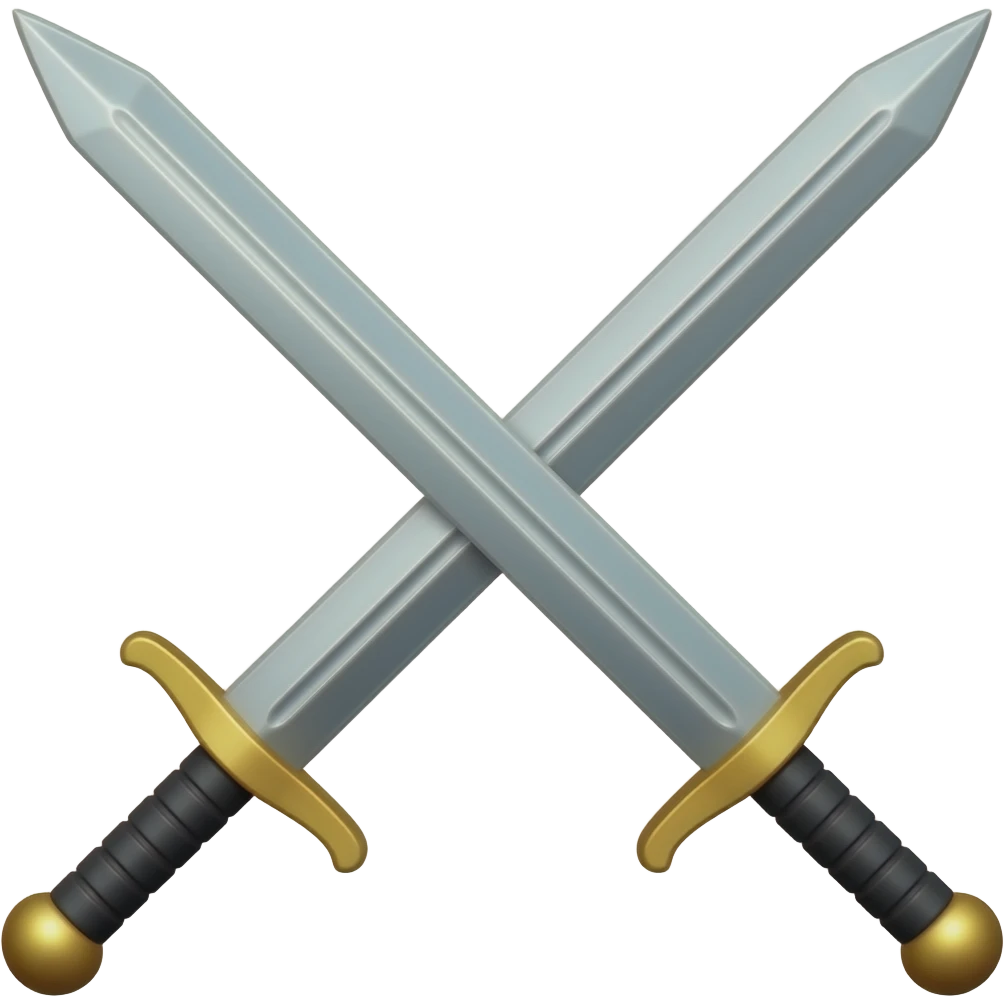 ESPADAS ENFRENTADAS emoji