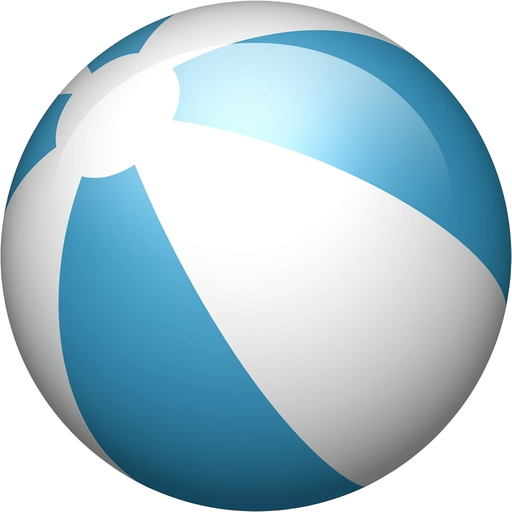 pelota de playa emoji