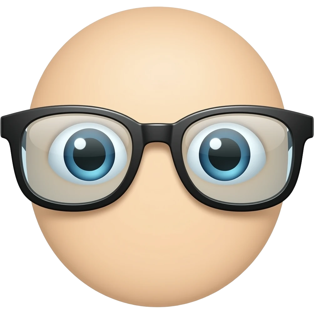Glasses emoji