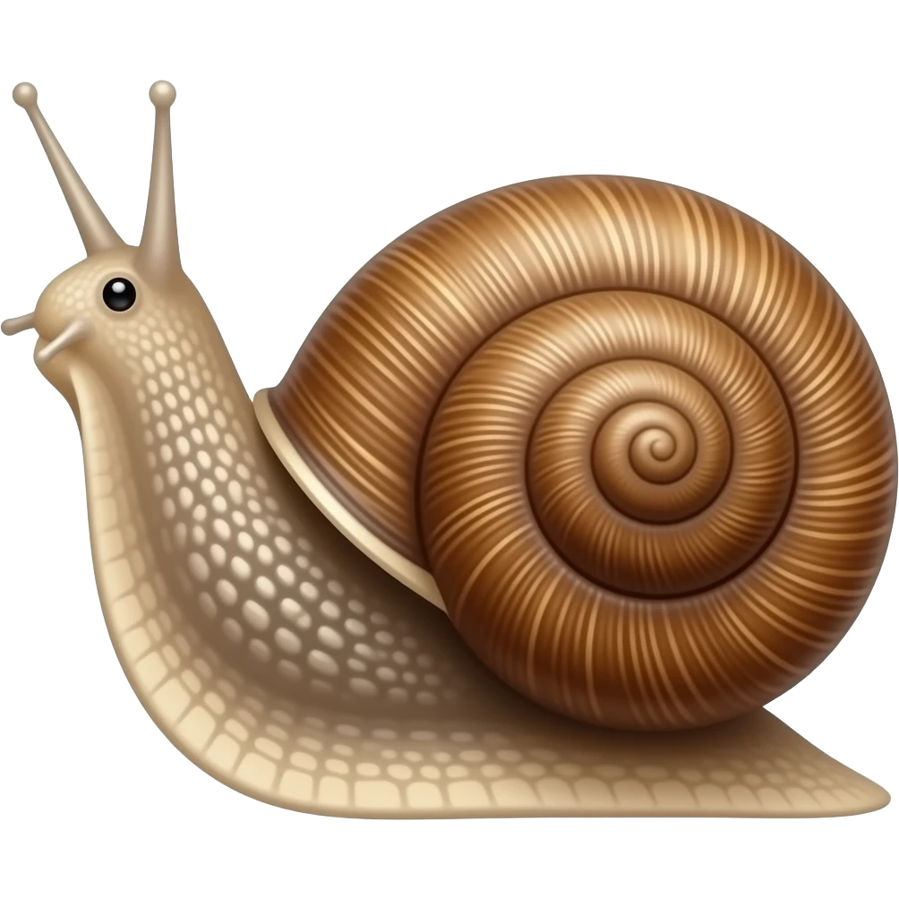 snail emoji