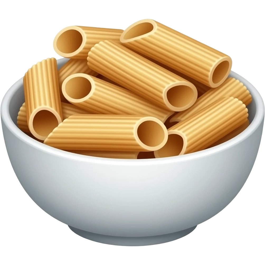 whole wheat pasta bowl emoji
