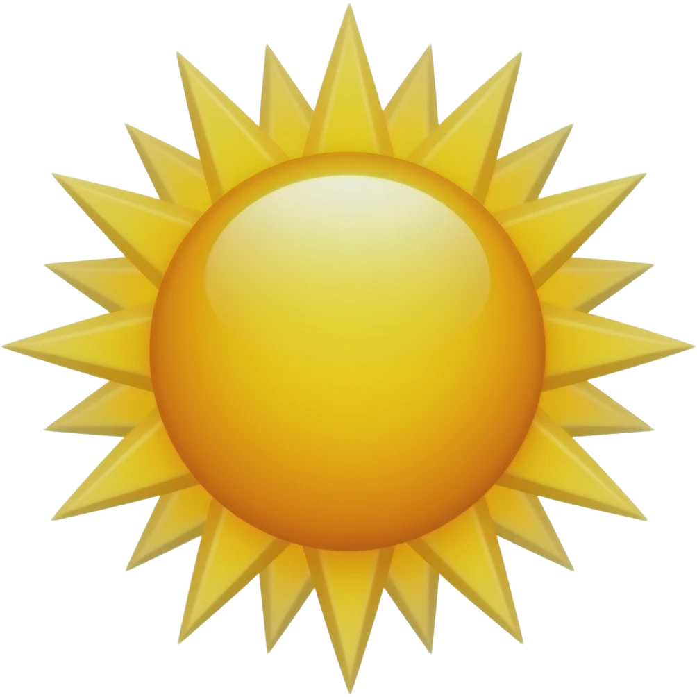 sun emoji