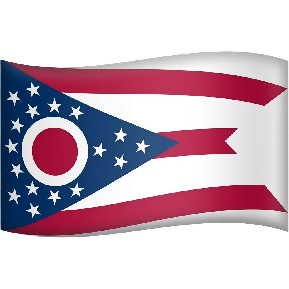 Ohio flag emoji