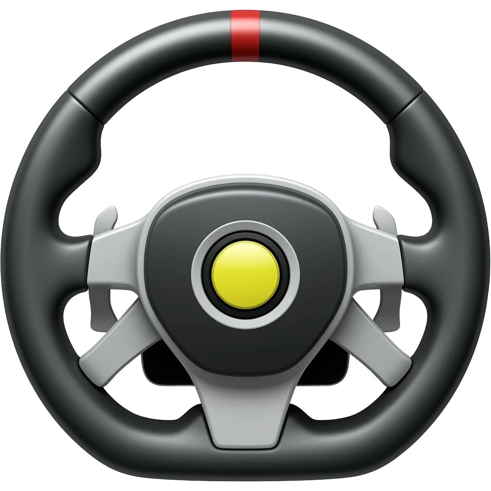F1 steering wheel emoji emoji