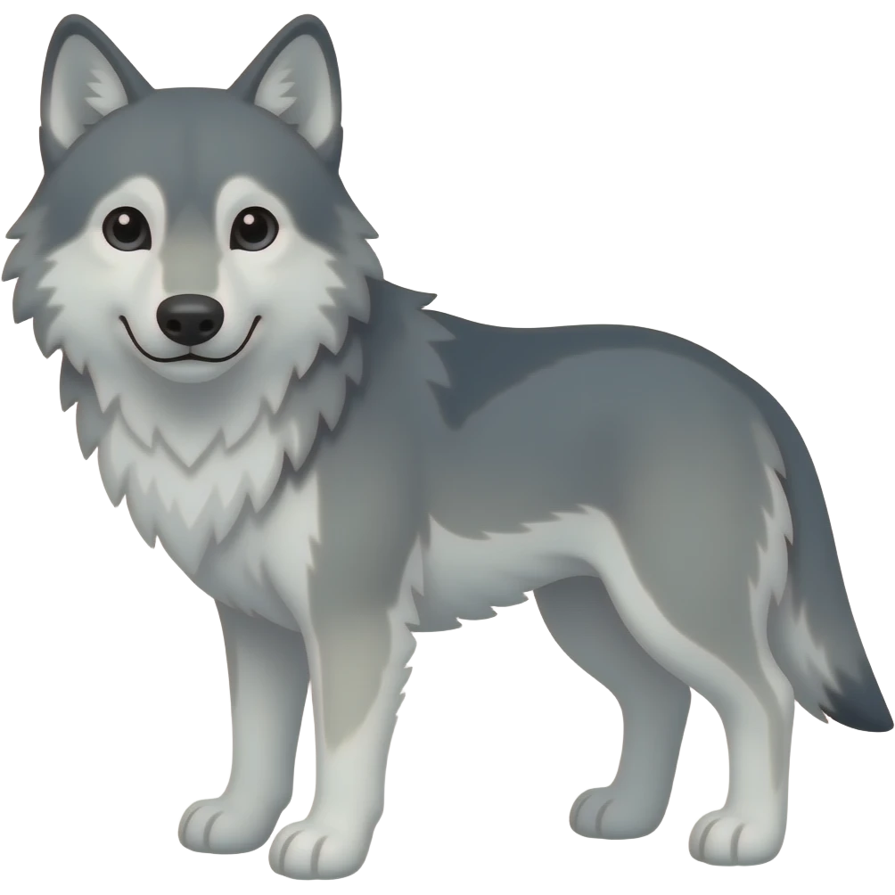 Wolf emoji