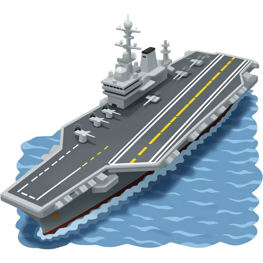 aircraft carrier warship emoji
