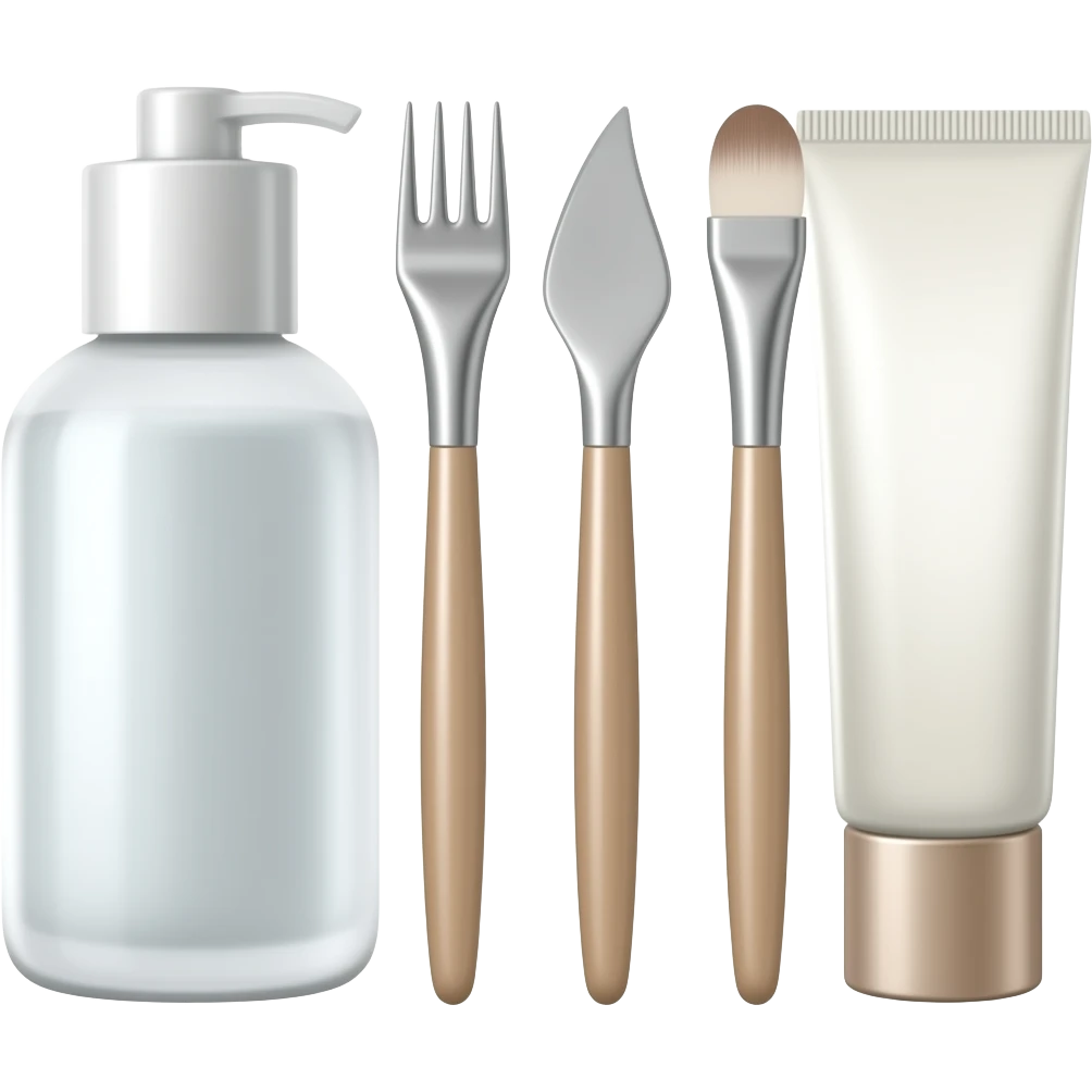 skincare tools emoji