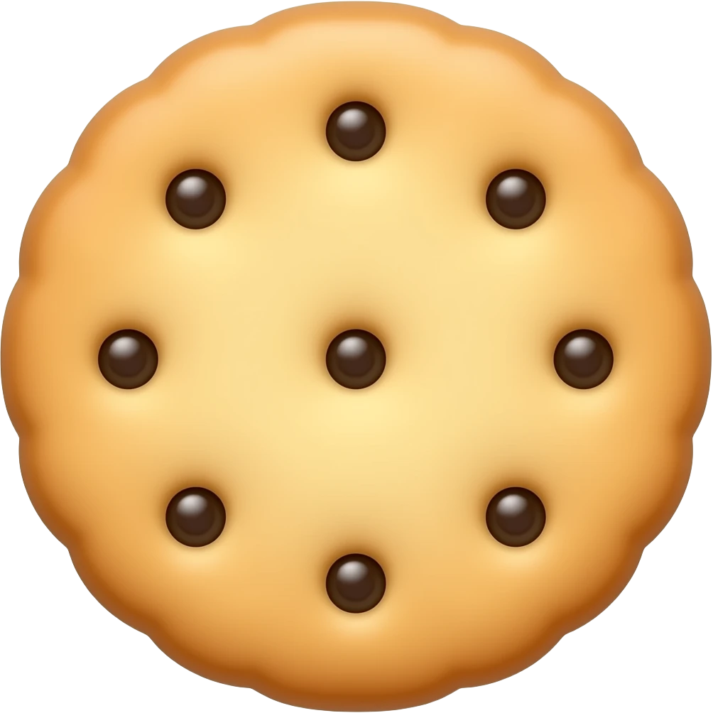 basic cookie emoji