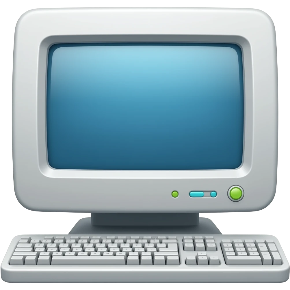 Computer machine emoji