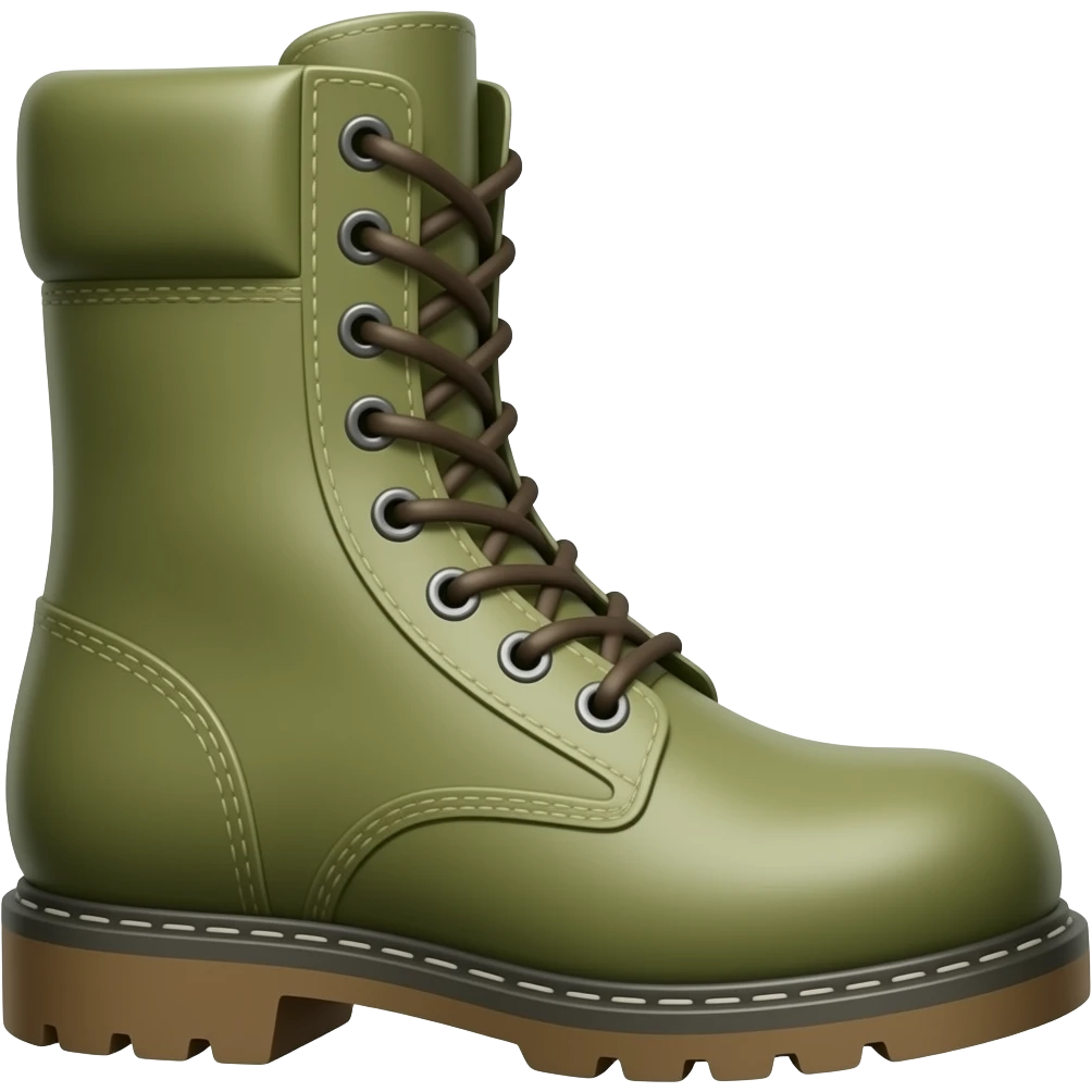Combat boot emoji