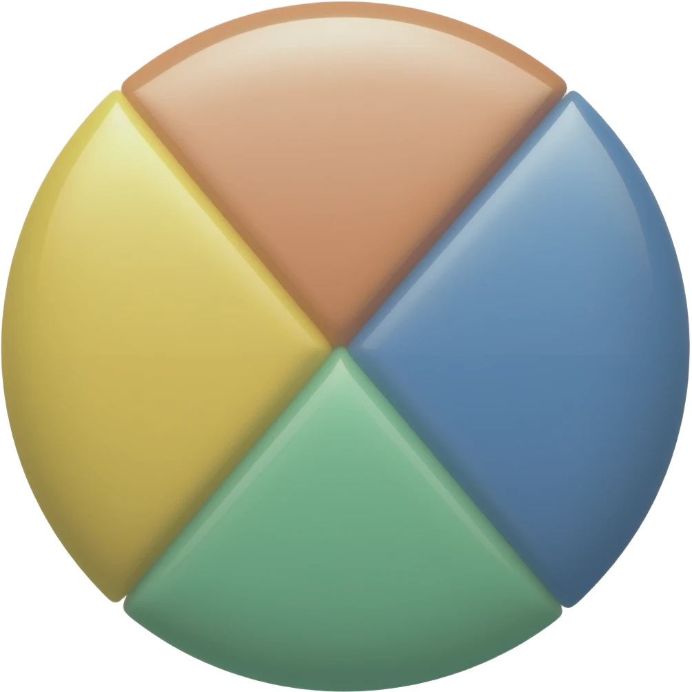 Pie chart emoji