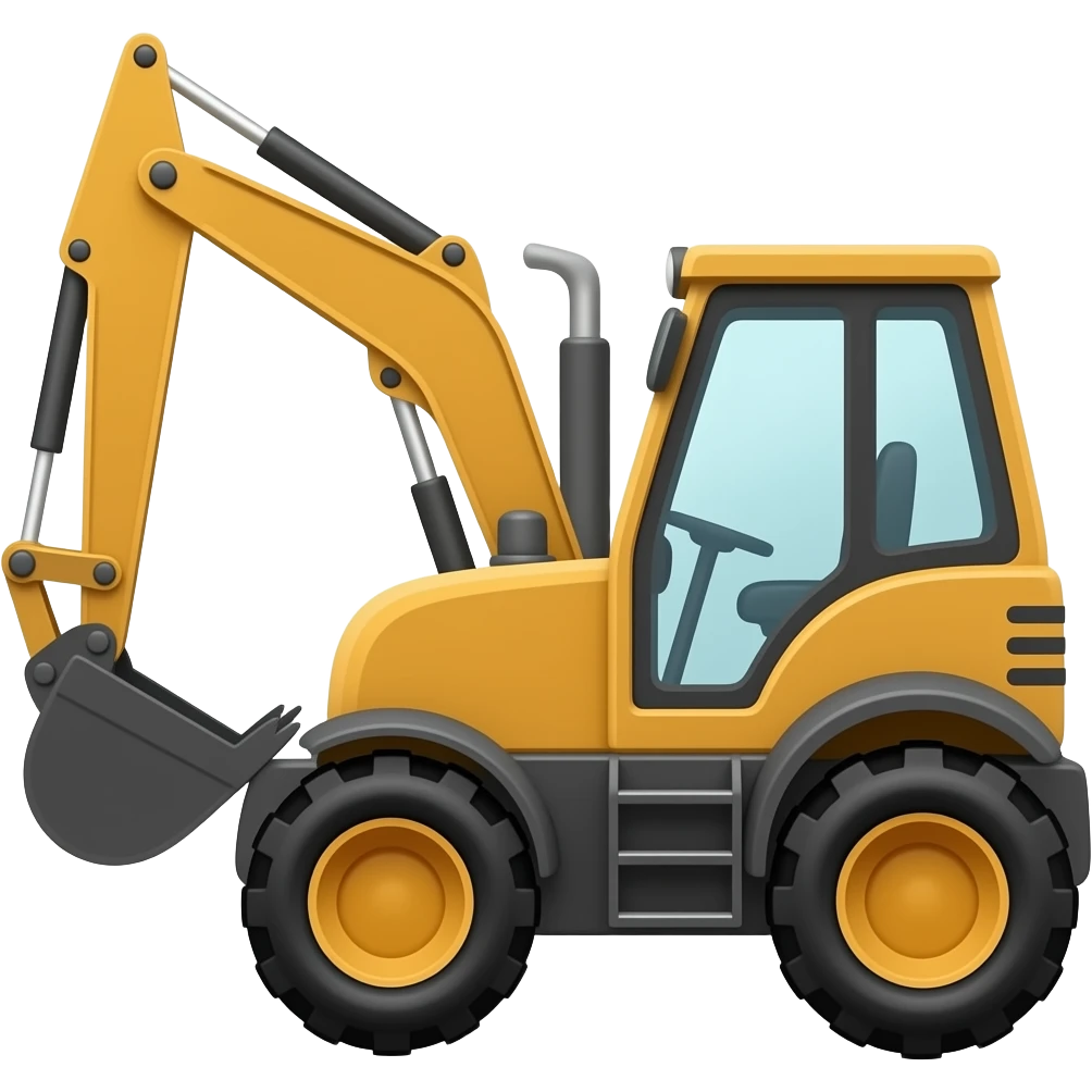 bulldozer emoji