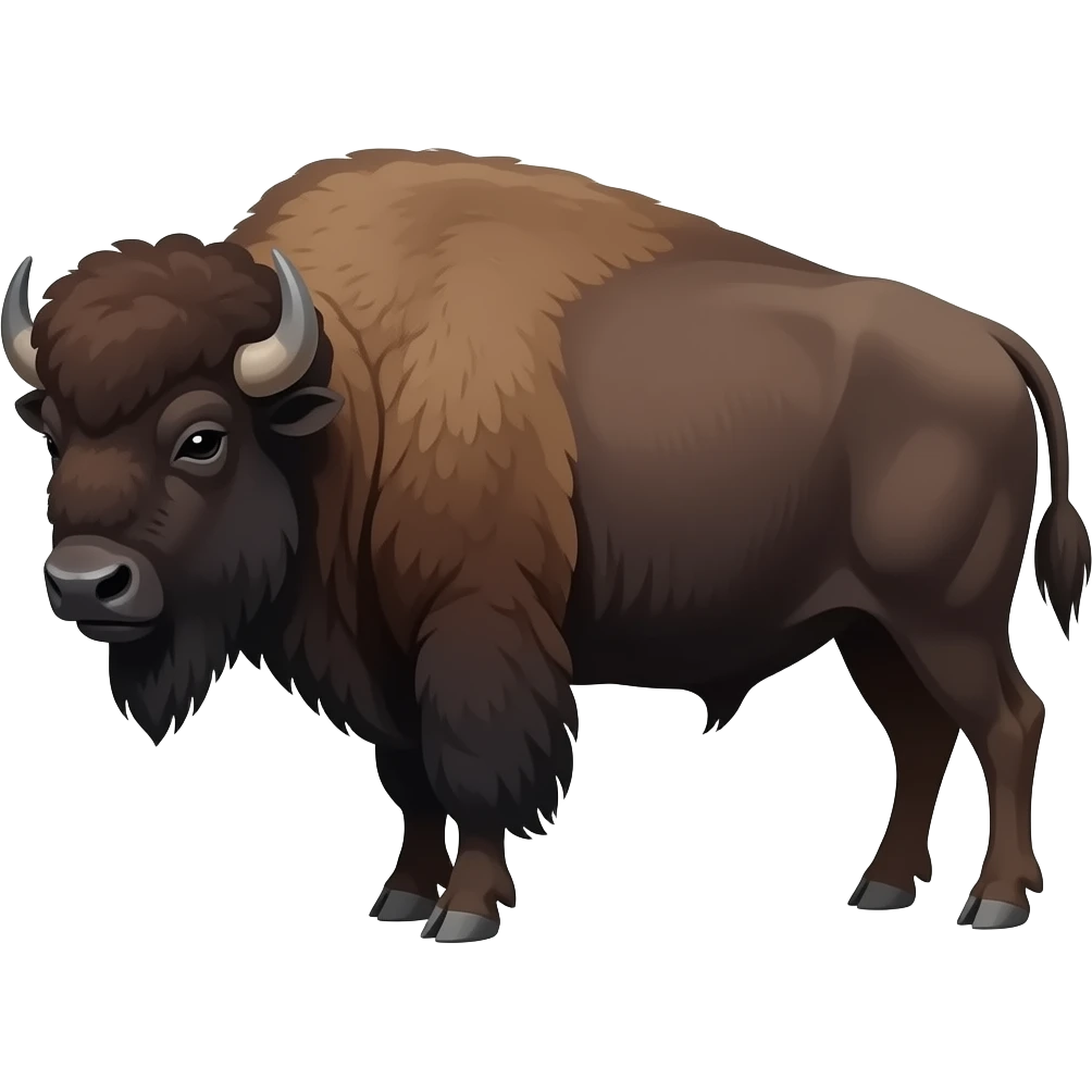 Bison emoji