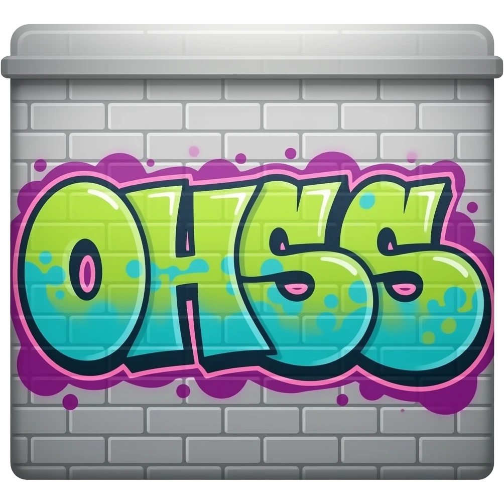 Graffiti emoji