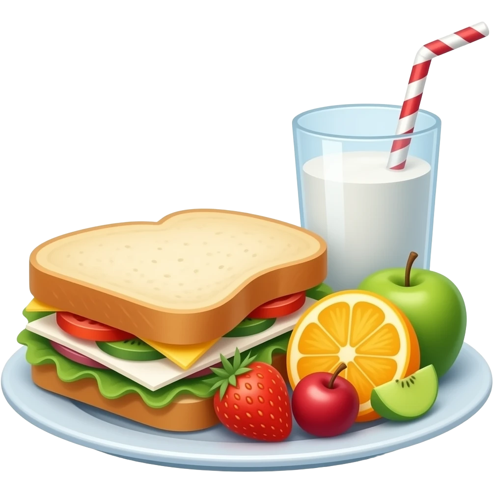 Lunch emoji for a Slack status, make it obvious that it's a food emoji