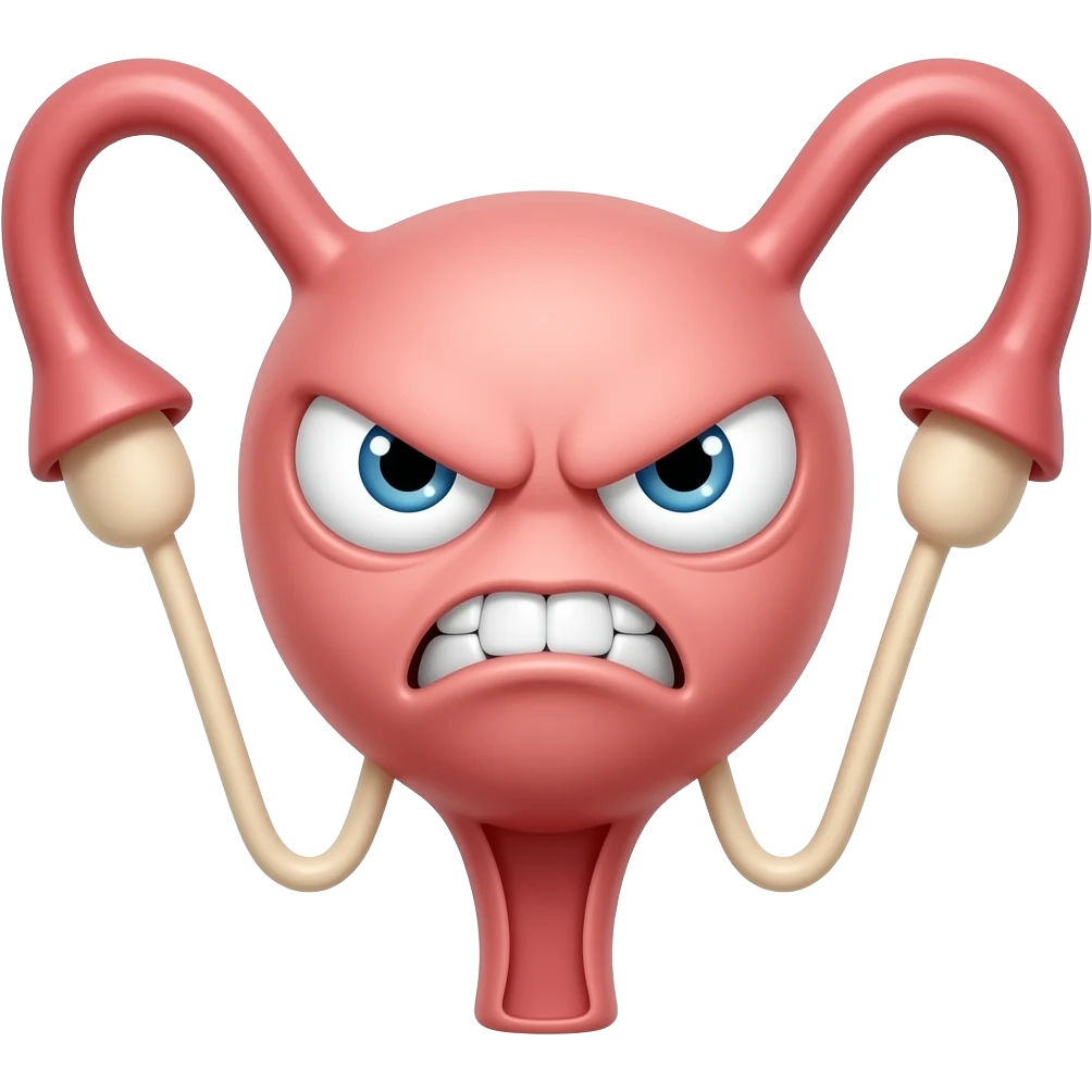 angry uterus emoji